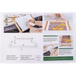 Vyšívací rám nastavitelný 30,5x54,5 cm přírodní sv. 1 ks – Sleviste.cz
