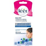 Veet voskové pásky na obličej citlivá pokožka mandlový olej/vůně chrpy 40 ks – Hledejceny.cz