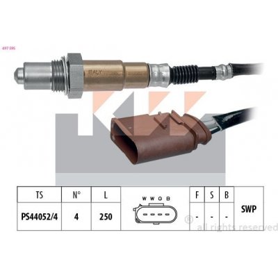 Lambda sonda KW 497 595 – Zboží Mobilmania