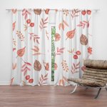 Sablio Závěs Podzimní harmonie: 2ks 140x250cm – Hledejceny.cz