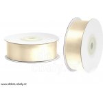 dobré obaly Atlasová stuha 25 cm x 25 m BÉŽOVÁ – Sleviste.cz