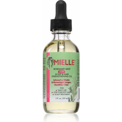 Mielle Posilující olej na vlasy a pokožku hlavy Rosemary Mint Light 59 ml – Hledejceny.cz