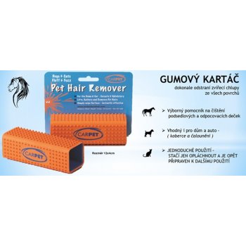 CarPet Pet Hair Remover kartáč na odstranění zvířecích chlupů