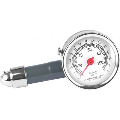 Compass Měřič tlaku pneumatik METAL 7 bar od 0,5 do 7,5 kg/cm2 – Hledejceny.cz