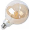 Žárovka Tesla LED žárovka globe Vintage, 4,2 W, 380 lm, teplá bílá, E27 GL274224-1