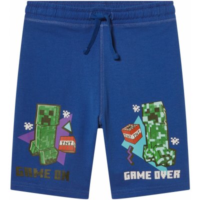 chlapecké kraťasy Minecraft modrá – Sleviste.cz