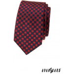 Avantgard kravata Slim červená 551 1620