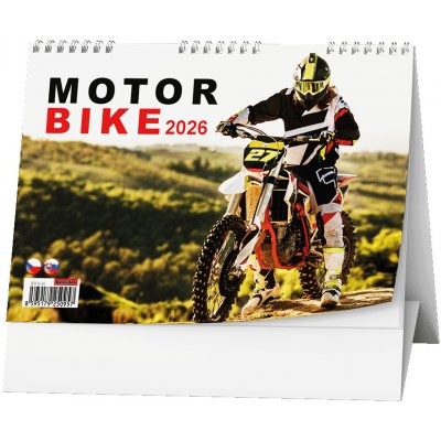 Stolní Baloušek Motorbike 2026 – Sleviste.cz