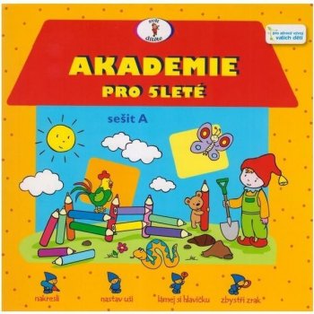 Omalovánky Akademie pro 5 leté sešit A