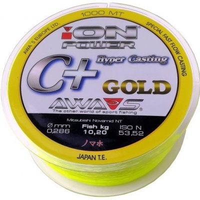 AWA-Shima iON POWER C+ Hyper Casting Gold 1000m 0,28mm 10,2kg