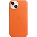 Apple Leather Case s MagSafe pro iPhone 14 - oranžový MPP83ZM/A – Sleviste.cz