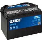 Exide Excell 12V 75Ah 770A EB758 – Hledejceny.cz