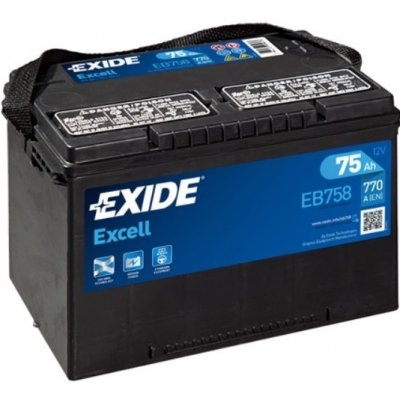 Exide Excell 12V 75Ah 770A EB758 | Zboží Auto