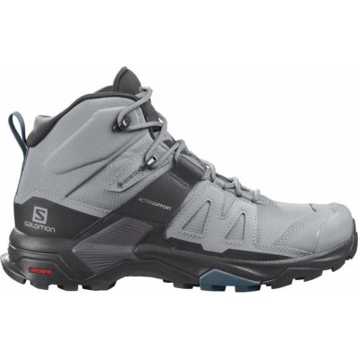 Salomon X Ultra 4 Mid GTX W Quarry/black/Legion blue – Zboží Mobilmania