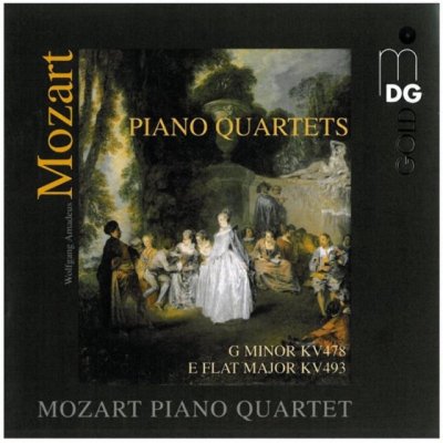 Mozart, W. A. - Klavierquartette Kv 478 + K – Zboží Mobilmania