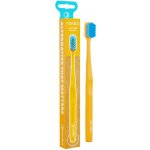 Nordics 6580 Recyklovatelný zubní kartáček z bioplastu Soft Žlutý – Zboží Dáma