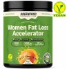 Doplněk stravy GreenFood Nutrition Women figure accelerator 240 g jablkový juice