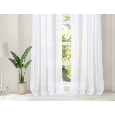 Žakárová záclona - hladká - vzor 244 - 300 cm – Zboží Mobilmania