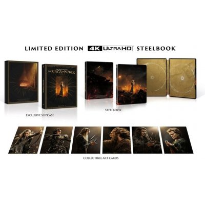 Pán prstenů: Prsteny moci 2. série (Limited Edition, bez CZ) 4K UHD BD steelbook – Hledejceny.cz