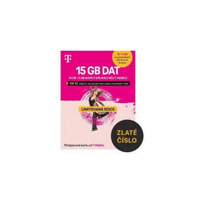 732 334 995 T-Mobile SIM karta, Zlaté číslo – Hledejceny.cz