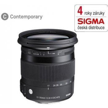 SIGMA 17-70mm f/2.8-4 DC Macro HSM Contemporary Pentax