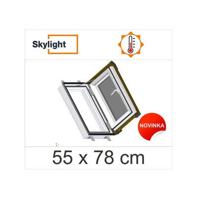 SKYLIGHT LOFT TERMO 55x78 CM – Hledejceny.cz