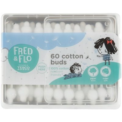 Fred & Flo Vatové tyčinky 60 ks – Zboží Mobilmania