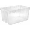 Úložný box Tontarelli Box Heavy Duty 50L transparentní 8034159100