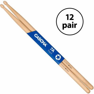 Cascha Drumsticks Pack 7A Maple – Zboží Dáma
