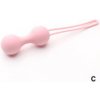 Bdsm-Bondage-Shop Venušiny kuličky z lékařského silikonu XF-00016 Růžová