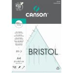 Canson Bristol skicák lepený A4 20 listů 250g 21x29,7 cm – Hledejceny.cz