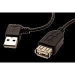 Goobay 95705 USB 2.0 prodlužovací A-A, M-F, lomený vlevo, 30cm – Zbozi.Blesk.cz