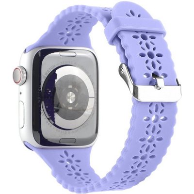 !!! Strapido perforovaný s přezkou pro Apple Watch 42/44/45 mm Lila J5100A42-12 – Zboží Mobilmania