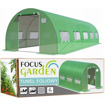Focus Garden 2x dveře 3x8m zelený – HobbyKompas.cz
