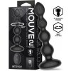 Anální kolík InToYou Mouve Waving Vibrating Anal Plug with Remote Control 2 Motors Black