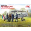 Model DH.82A Tiger Moth with RAF cadets WWIIICM 32037 1:32