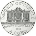 Münze Österreich platinová mince Wiener Philharmoniker 1/25 oz – Sleviste.cz