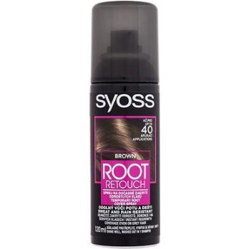 Syoss Root Retoucher hnědý sprej na odrosty 120 ml