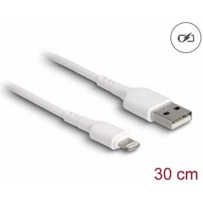 Delock 87866 Nabíjecí USB na iPhone™, iPad™, iPod™, 30cm, bílý – Hledejceny.cz