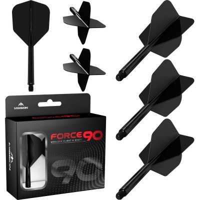 Mission Force 90 černé, standardní No6 a dlouhé násadky – Zboží Dáma