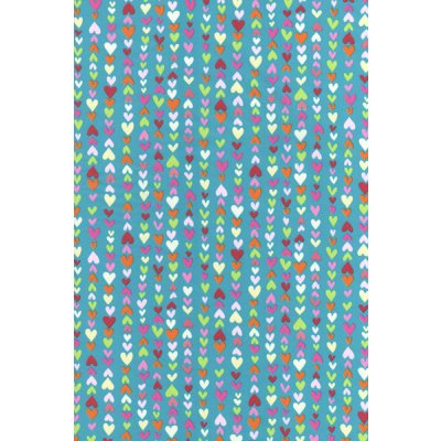 Papír Décopatch 1ks Tyrkysový se srdíčky – Hledejceny.cz