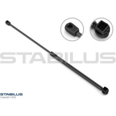 Pneumatická pružina, kapota motoru STABILUS 874029 | Zboží Auto