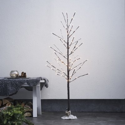 Star trading Dekorační svítící strom TOBBY TREE 122xLED V. 120cm hnědý – Zboží Mobilmania