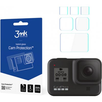 3mk Protection 3mk Cam ochranné sklo pro GoPro HERO 8 černá – Zboží Živě