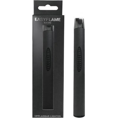 PureFlame – plazmový zapalovač s USB nabíjením EasyFlame Basic, černý – Sleviste.cz