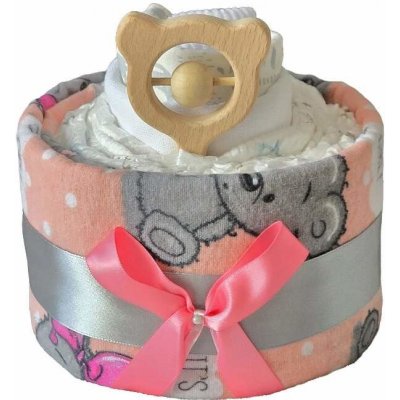 Brumlík plenkový mini dort IST A GIRL meruňka – Zboží Dáma
