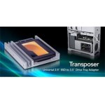 Sonnet Technology TRANSPOSER 2,5" HDD/SDD adaptér na 2,5" disk SSD /HDD do 3,5" pozice pro Apple MacPro, Xserve / PC – Sleviste.cz