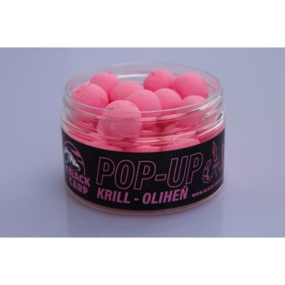 Black Carp Plovoucí boilies POP-UP Jahoda 50 g 15 mm