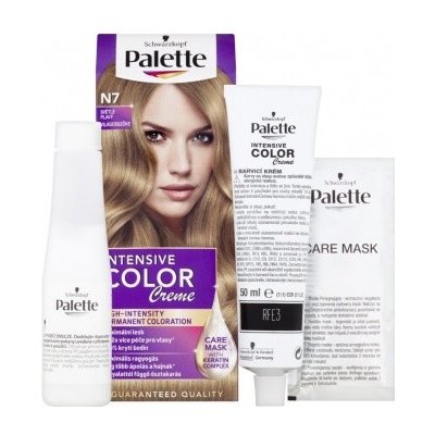 Schwarzkopf Palette Intensive Color Creme, barva na vlasy, N7 světle plavá, 50 ml