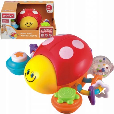 Winfun Chrastítko beruška 16 cm – Zbozi.Blesk.cz